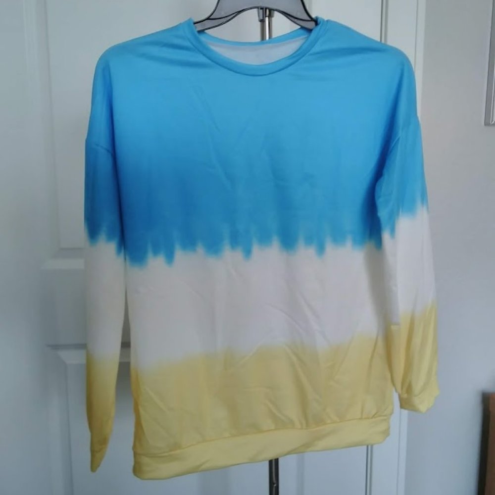 Ombre Tie Dye Top- NEVER WORN